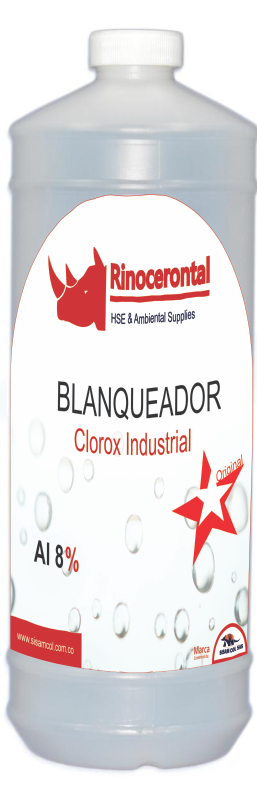 Blanqueador Clorox uso Industrial