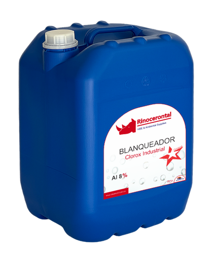 Blanqueador Clorox uso Industrial